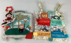 Harry Potter On The Go Crinkle Square Baby Activity Toy Wizard Hogwarts Taggie