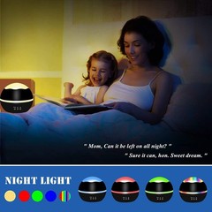 Kids Unicorn Night Light Star Projection Toy Kids Room Decor Gift