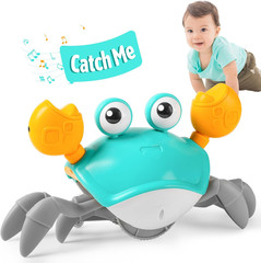 Crawling Crab Baby Toy for Infants 3-24 Months, Interactive Sensory Toy