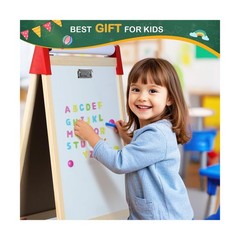 Easel for Kids,3 in 1 Adjustable Kids Art Drawing Easel Set,130+ Ar… Fast Ship