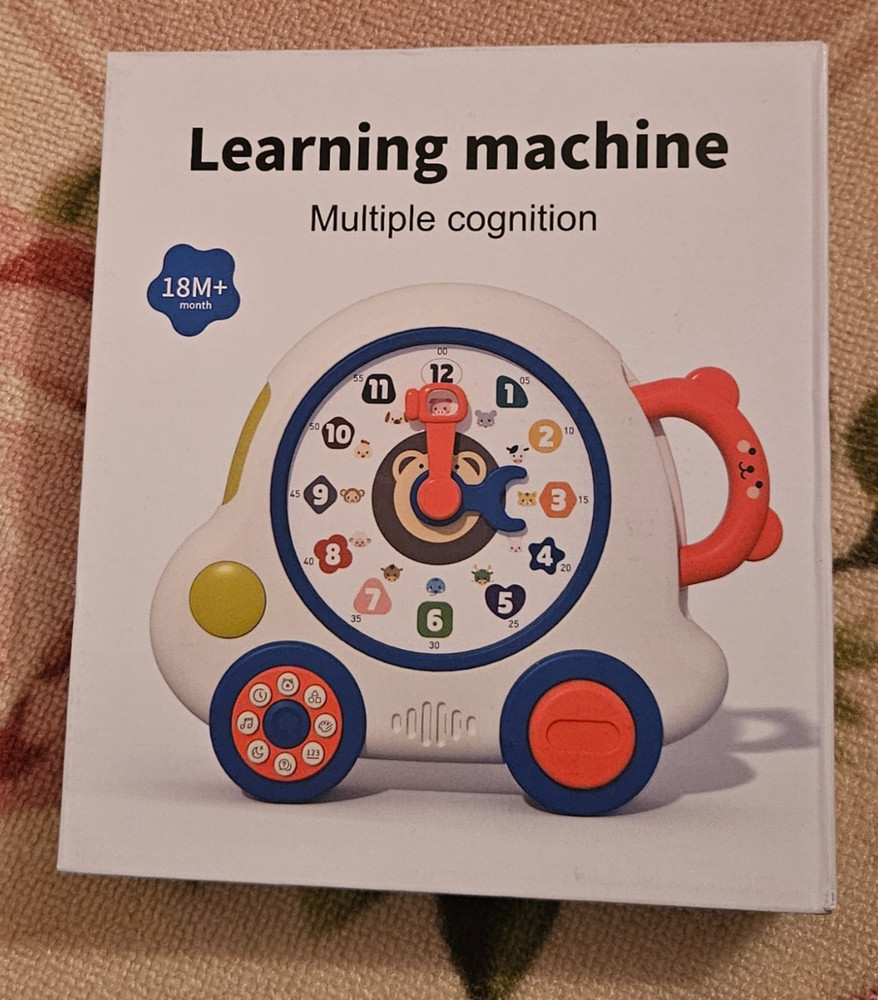 Interactive Baby Learning Machine Multiple Cognition Toy For Kids 18M+