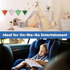 Tactile Sensory Toys for Babies 6+ Months & Toddlers 1-3 Years | 6-Textured Sens