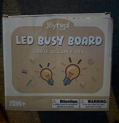 Joyreal LED Busy Board Light Bulb Theme 12 Months & Up Beige/White MX049