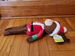 Spark Create Imagine Holiday Baby Toy Reindeer Rattle Plush