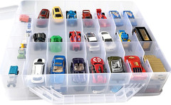 Double Sided BPA Free Toy Storage Container – Compatible with Mini Toys Brands,