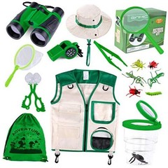 Kids Explorer Kit & Bug Catching Kit, 16 Pcs 11 Pcs Outdoor Exploration Kit