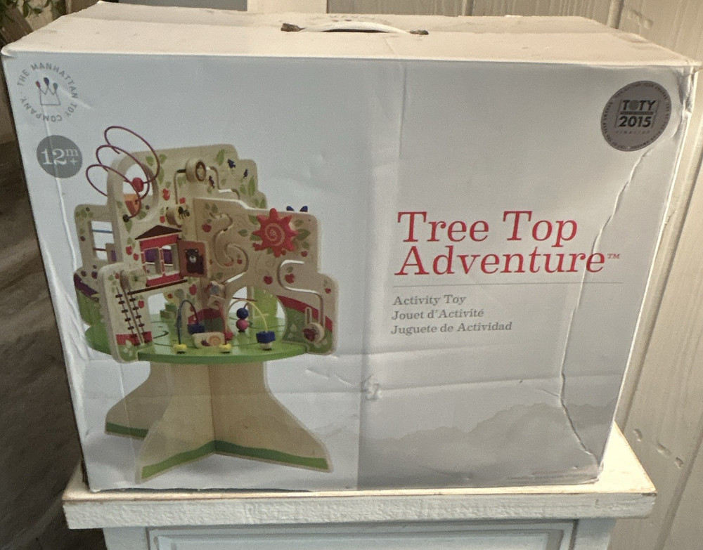 Manhattan Toy Tree Top Adventure Activity Toy, Multicolor/Green, 12+ Months