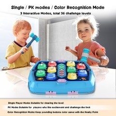 Toolion Whack Game Mole Toys For 3 4 5 6 Year Old Boys Pounding Toys For Age