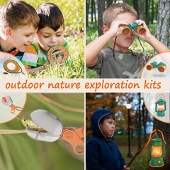 Mitcien Kids Camping Gear Set with Play Tent, Pretend Campfire, Fru… Fast Ship