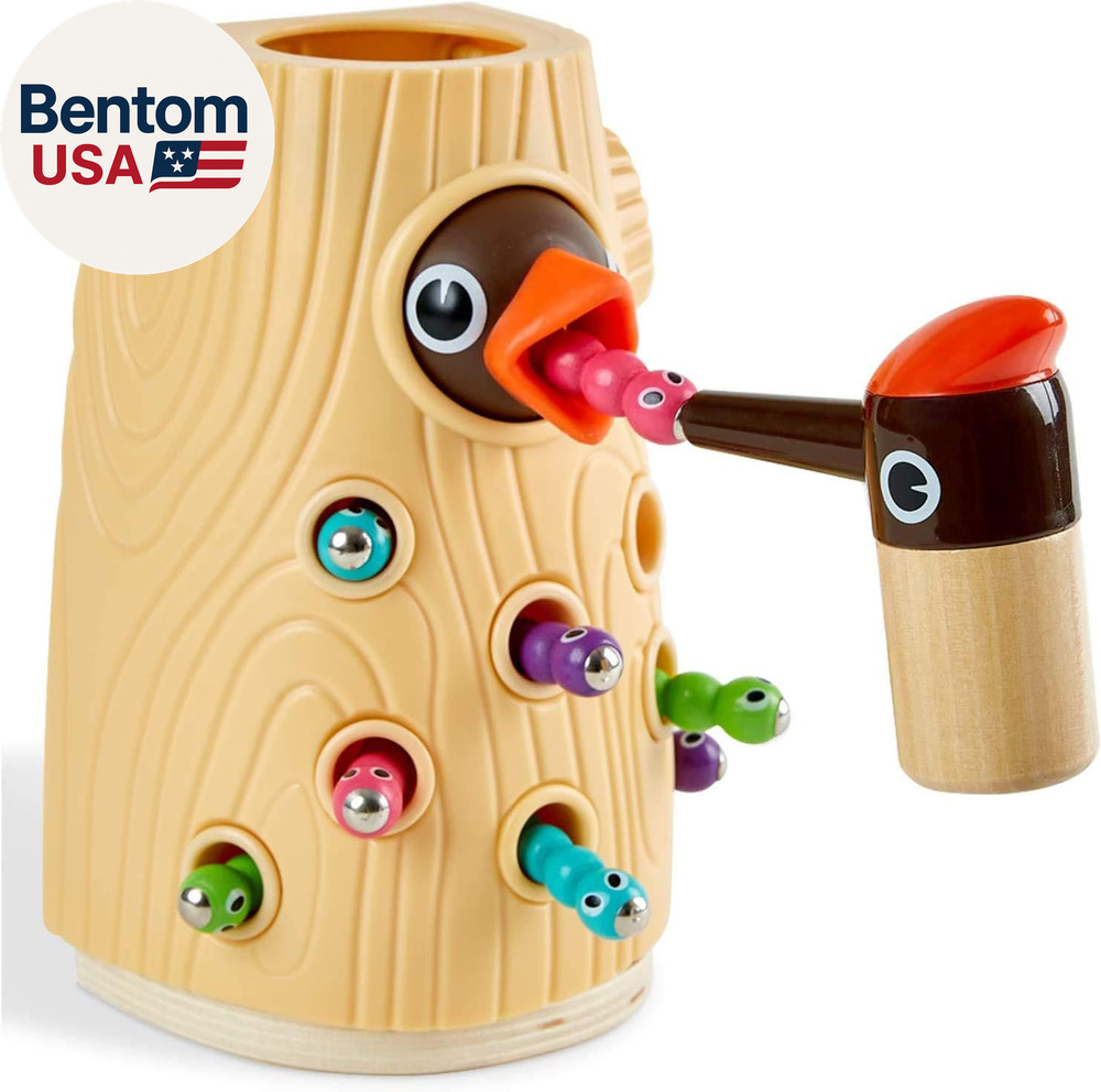 Montessori Toys for 2 Year Old Girl Boy, Fine Motor Skills Toddler Sensory Toys