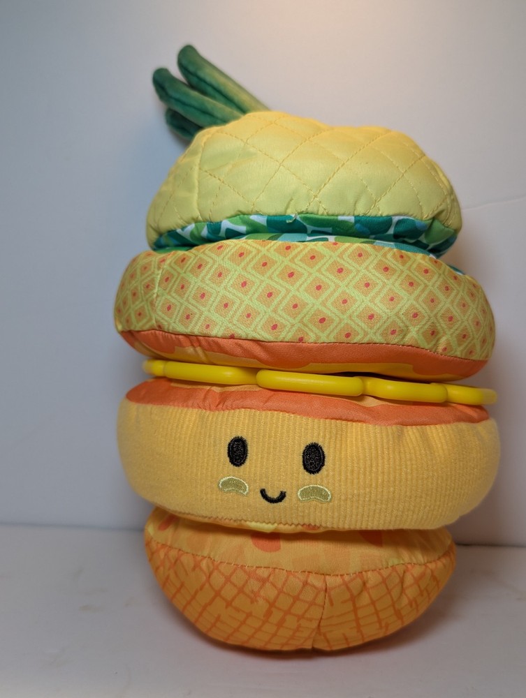 Multi-Sensory Pineapple Soft Stacker Infant Toy Melissa & Doug