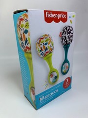 Maracas,Set of 2 Newborn Toys, Blue&Orange, Rattle ‘n Rock Maracas,0-6 Months​​​