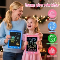 2 Pack LCD Writing Tablet 8.5″ Doodle Board Drawing Tablet for Kits Toddlers