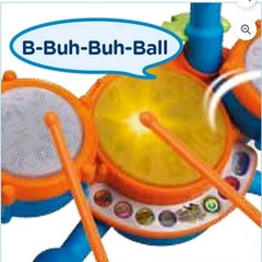 VTech KidiBeats Drum Set with Accessories, Baby and Toddler Toys