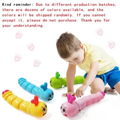1 Piece Caterpillar Clockwork Cute Cartoon Animals Wind Up Toys for Children