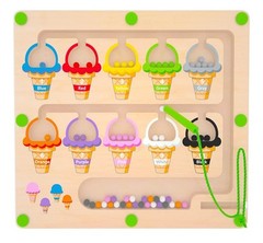 Color & Counting Montessori Toys-Wood magnet toy