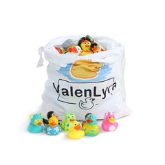 ValenLyra 100 Pack Rubber Duck for Jeeps Ducking – 2″ Bulk Floater 100-Packs